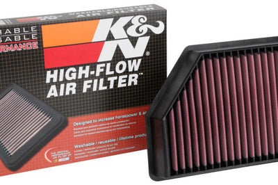 K&N Engineering 2020 Chevrolet Silverado 2500/3500 6.6L Diesel Drop In Replacement Air Filter - Filters