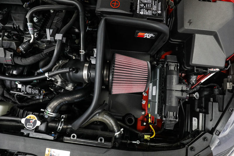 K&N Engineering 2021+ Hyundai Elantra L4-2.0L F/I Typhoon Performance Air Intake System - Systems