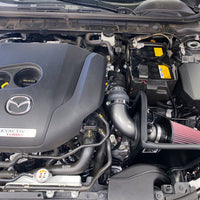 K&N Engineering 2021 Mazda 3 2.5L Turbo L4 Silver Typhoon Intake - Air Systems