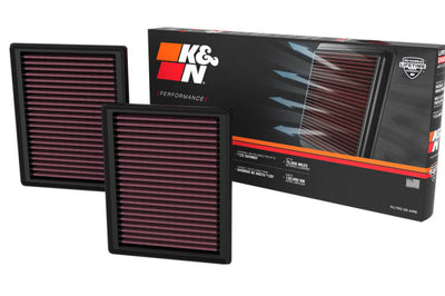 K&N Engineering 2023 Nissan Z 3.0L V6 Replacement Air Filter (Includes 2 Filters) - Filters