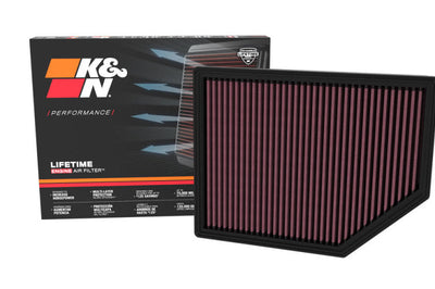 K&N Engineering 22-23 Ford Bronco Raptor 3.0L V6 Replacement Air Filter - Filters