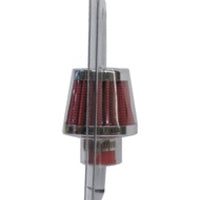 K&N Engineering 2in Base OD x.375in Flange ID 1.75in H Rubber Crankcase Vent Filter - Air Filters
