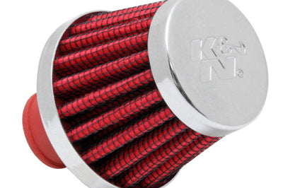 K&N Engineering 2in Base OD x.375in Flange ID 1.75in H Rubber Crankcase Vent Filter - Air Filters