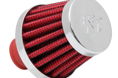 K&N Engineering 2in Base OD x.375in Flange ID 1.75in H Rubber Crankcase Vent Filter - Air Filters