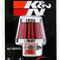 K&N Engineering 2in Base OD x.375in Flange ID 1.75in H Rubber Crankcase Vent Filter - Air Filters