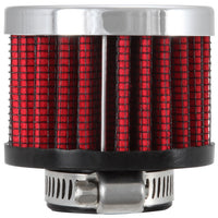 K&N Engineering 3/4 inch ID 2 OD 1.5 H Clamp On Crankcase Vent Filter - Air Filters