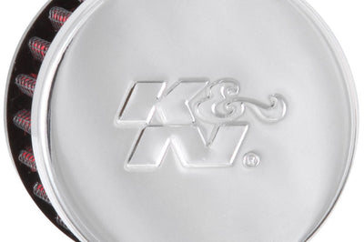 K&N Engineering 3/4 inch ID 2 OD 1.5 H Clamp On Crankcase Vent Filter - Air Filters