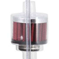 K&N Engineering 3/4 inch ID 2 OD 1.5 H Clamp On Crankcase Vent Filter - Air Filters