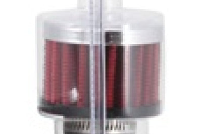 K&N Engineering 3/4 inch ID 2 OD 1.5 H Clamp On Crankcase Vent Filter - Air Filters