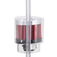 K&N Engineering.315/.431 Flange 1 3/8 inch OD 1.5 H Clamp On Crankcase Vent Filter - Air Filters