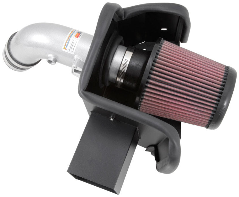 K&N Engineering 69 Series Typhoon Performance Intake Kit - Silver for 13-14 Nissan Altima 2.5L L4 - Air Systems