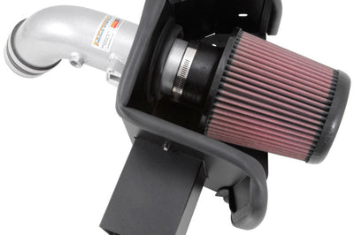 K&N Engineering 69 Series Typhoon Performance Intake Kit - Silver for 13-14 Nissan Altima 2.5L L4 - Air Systems