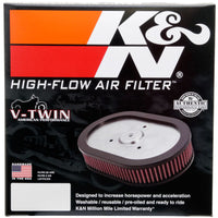 K&N Engineering 88-12 Harley Davidson Sportster Screamin Eagle Element Replacement Air Filter - Misc Powersports