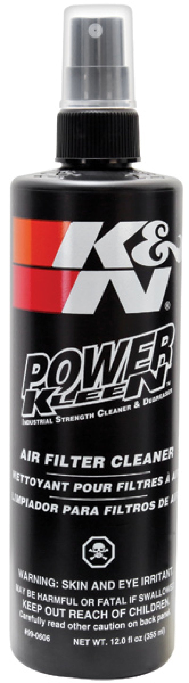 K&N Engineering Air Filter Cleaner 12oz Pump Spray - Intake Systems