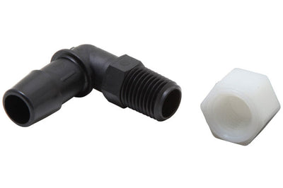 K&N Engineering Air Filter Vent Kit - White - 90 Degree Plastic 0.50in Flange 1.75in H L - Intake Systems