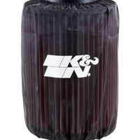 K&N Engineering Air Filter Wrap Drycharger - Round Straight - Black for Polaris Ranger - Filters