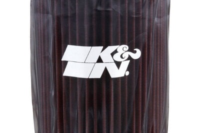 K&N Engineering Air Filter Wrap Drycharger - Round Straight - Black for Polaris Ranger - Filters