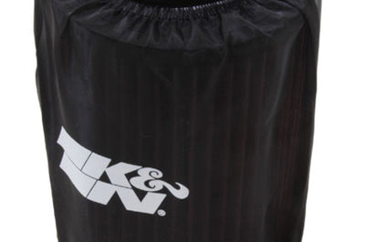 K&N Engineering Air Filter Wrap Drycharger - Round Straight - Black for Polaris Ranger - Filters