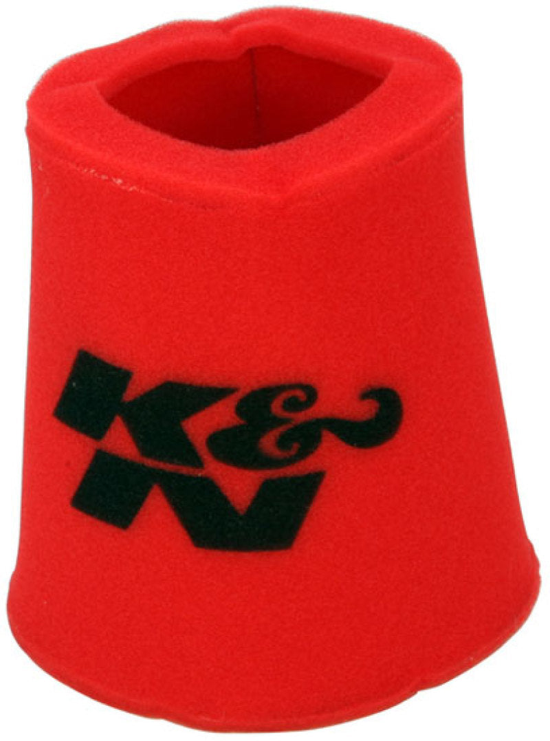 K&N Engineering Airforce PreCleaner Round Tapered Red Air Filter Foam Wrap 6in Base ID x 5in Top 9in H - Filters