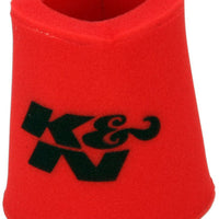K&N Engineering Airforce PreCleaner Round Tapered Red Air Filter Foam Wrap 6in Base ID x 5in Top 9in H - Filters