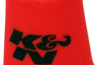 K&N Engineering Airforce PreCleaner Round Tapered Red Air Filter Foam Wrap 6in Base ID x 5in Top 9in H - Filters