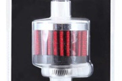K&N Engineering Clamp On Rubber Base Crankcase Vent Filter 0.375in Flange ID x 2in OD 1.5in Height - Air Filters
