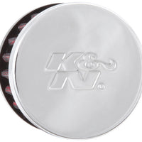 K&N Engineering Clamp On Rubber Base Crankcase Vent Filter 0.5in Flange ID 2in OD 1.5in Height - Air Filters