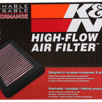 K&N Engineering Custom Oval Air Filter 7.75in OW X 14.625in OL x 2in H - Filters