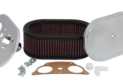 K&N Engineering Custom Racing Assembly DDO 8-7/8x5-1/4in Oval 3-1/2in Height Vent - Air Intake Systems