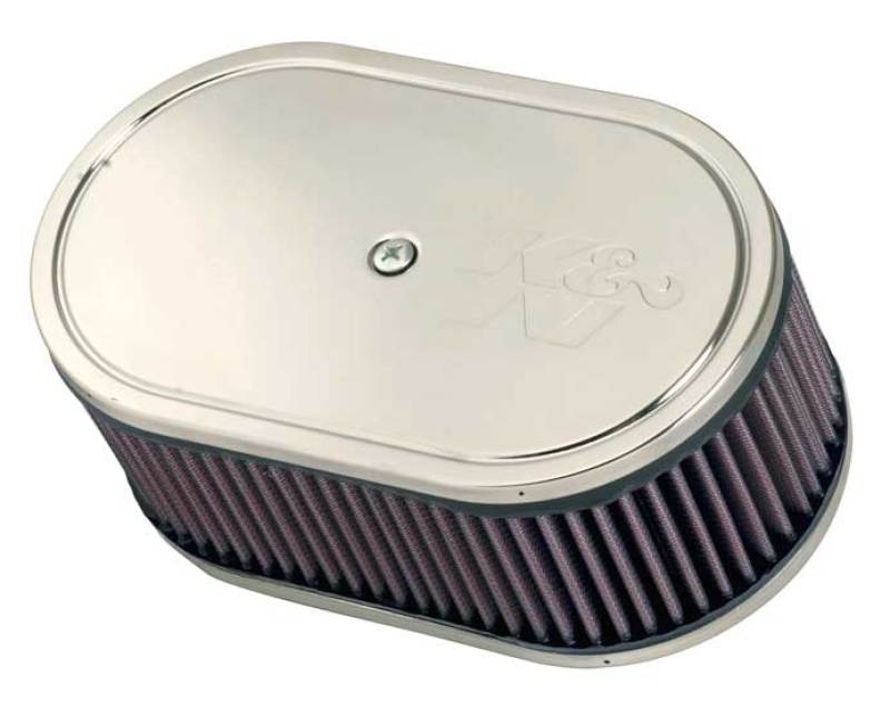 K&N Engineering Custom Racing Assembly DDO 9x5-1/2in Oval 3-1/4in Height Vent - Air Filters