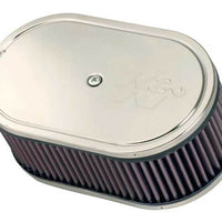 K&N Engineering Custom Racing Assembly DDO 9x5-1/2in Oval 3-1/4in Height Vent - Air Filters