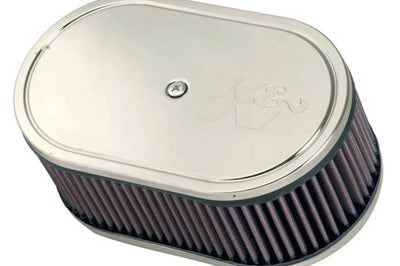 K&N Engineering Custom Racing Assembly DDO 9x5-1/2in Oval 3-1/4in Height Vent - Air Filters
