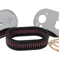 K&N Engineering Custom Racing Assembly Oval Red - 1.75in Filer Height - Air Filters