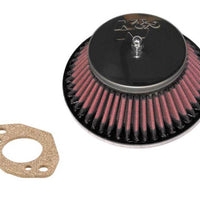 K&N Engineering Custom Racing Assembly - Round Tapered - Red 1.375in Neck Flange - 2.25in Over Height - Air Intake