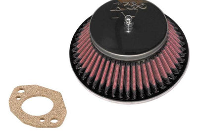 K&N Engineering Custom Racing Assembly - Round Tapered - Red 1.375in Neck Flange - 2.25in Over Height - Air Intake
