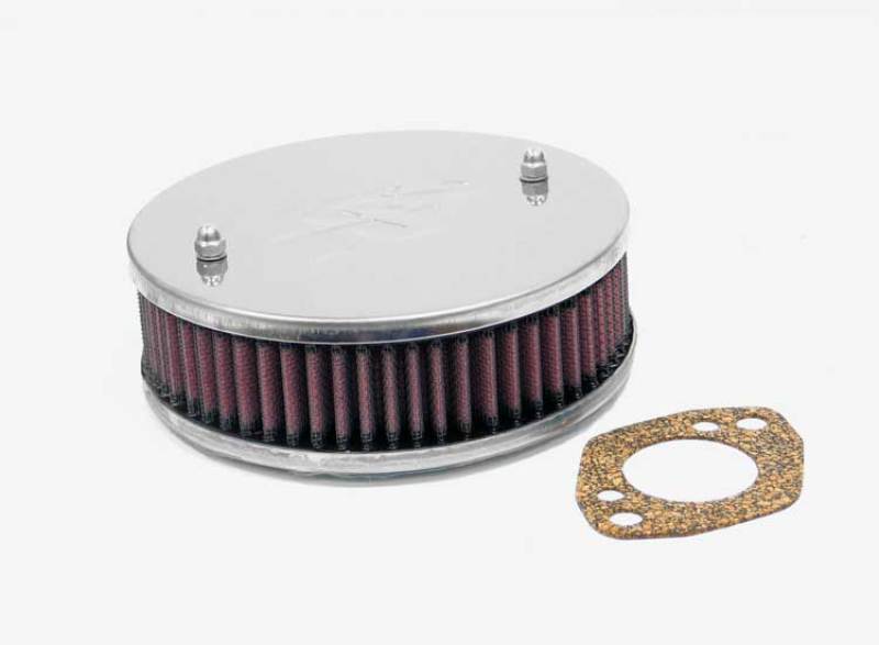 K&N Engineering Custom Racing Filter Assembly - Cotton Gauze - 1.75 in Height - Air Filters