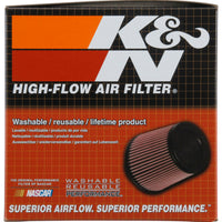 K&N Engineering Custom Round Racing Assembly Red 5.875in OD x1.313in ID x 1.813in Height - Air Intake Systems