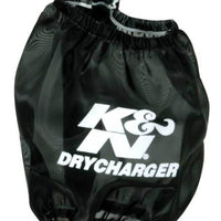 K&N Engineering Drycharger Air Filter Wrap-Round Tapered Black 4.75in Base ID x 4.5in Top H - Filters