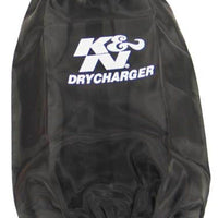 K&N Engineering Drycharger Black Air Filter Wrap - Round Tapered - Filters