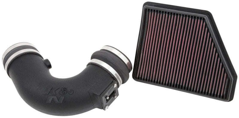 K&N Engineering FIPK 10-14 Chevy Camaro V8 6.2L Performance Intake Kit - Air Systems
