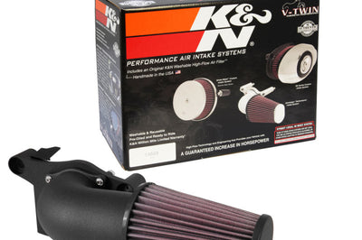 K&N Engineering FIPK H/D Touring Models 2017-2018 BLACK Performance Air Intake System - Systems