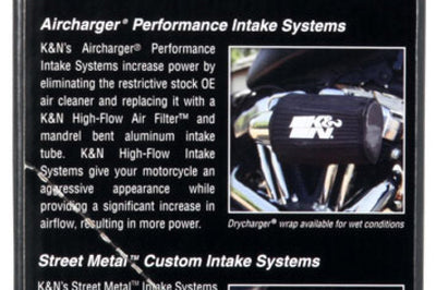 K&N Engineering FIPK H/D Touring Models 2017-2018 BLACK Performance Air Intake System - Systems