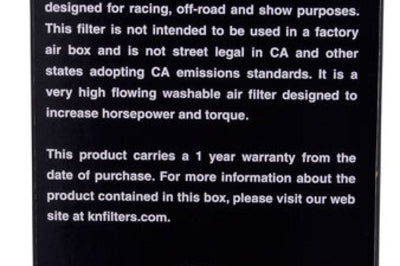 K&N Engineering Flow Control Custom Assembly - 2BBL HOL. W/ CHK 14X4 - Air Filters