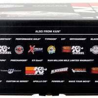 K&N Engineering Flow Control Custom Assembly - 2BBL HOL. W/ CHK 14X4 - Air Filters
