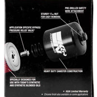 K&N Engineering Honda / Kawasaki 3.25in OD x 3.719in H Oil Filter - Misc Powersports