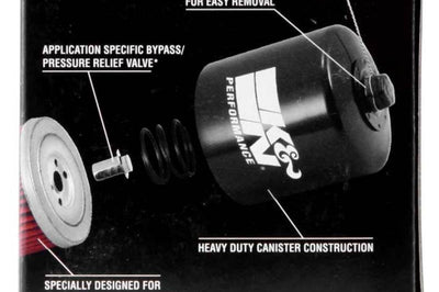 K&N Engineering Honda / Kawasaki 3.25in OD x 3.719in H Oil Filter - Misc Powersports