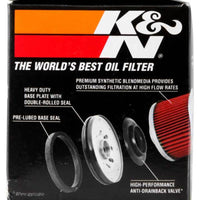 K&N Engineering Honda / Kawasaki 3.25in OD x 3.719in H Oil Filter - Misc Powersports