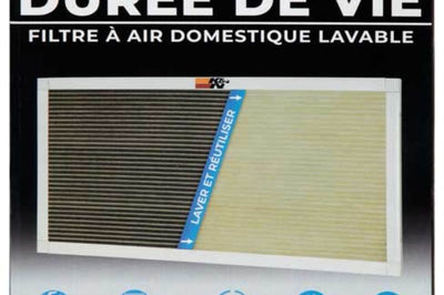 K&N Engineering HVAC Filter - 12 X 20 1 - Air Filters