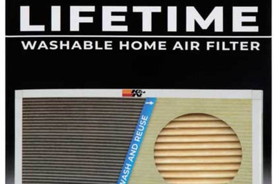 K&N Engineering HVAC Filter - 12 x 24 1 - Air Filters