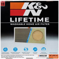 K&N Engineering HVAC Filter - 20 x 1 - Air Filters